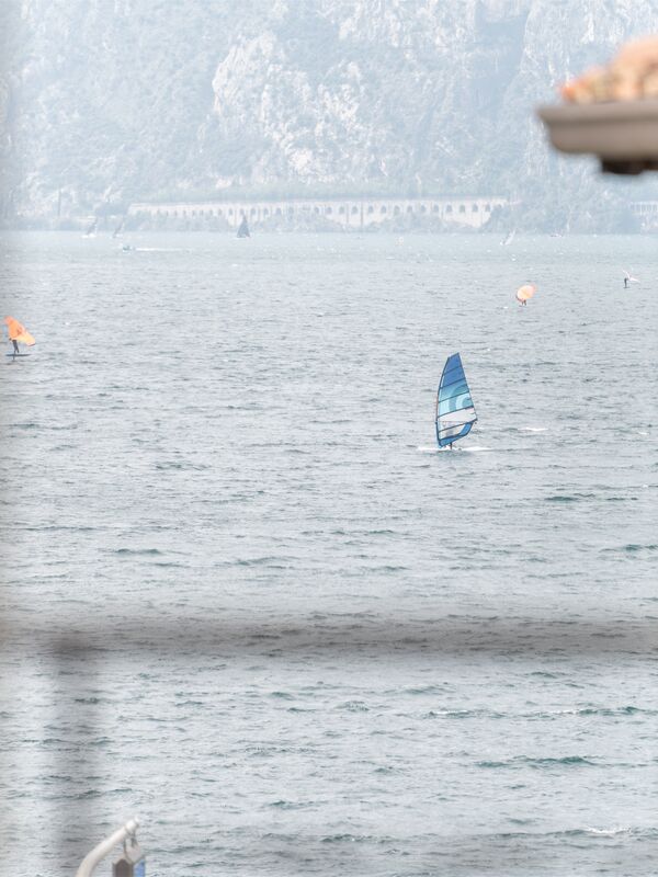 Appartamento attico vista lago